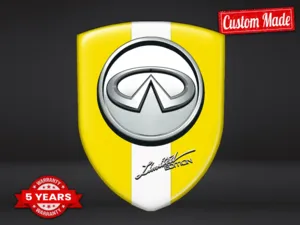 Infiniti Autocollants Silicone Auto Résistants Qualité Universel
